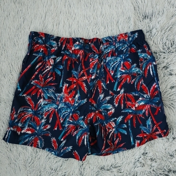 3 for $10 George Palm Tree Printed Swim Trunks men's XL - Picture 3 of 4